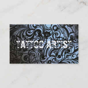 Tattoo Artist Body Business Card Visitenkarte