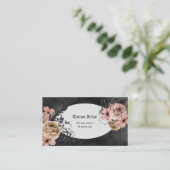 Tattoo Artist Business Card Visitenkarte (Stehend Vorderseite)