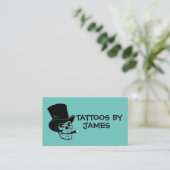 TATTOO ARTIST BUSINESS CARDS VISITENKARTE (Stehend Vorderseite)