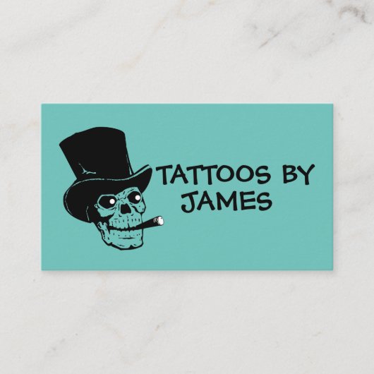 TATTOO ARTIST BUSINESS CARDS VISITENKARTE (Vorderseite)