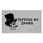 TATTOO ARTIST BUSINESS CARNET MAGNETISCHE VISITENKARTE (Vorderseite)