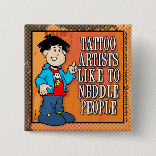Tattoo Artist Button