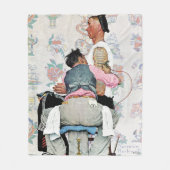 Tattoo Artist Fleecedecke (Vorderseite)