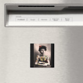 Tattoo Artist Frauenmagazin Vintag Magnet (In Situ (Geschirrspüler))