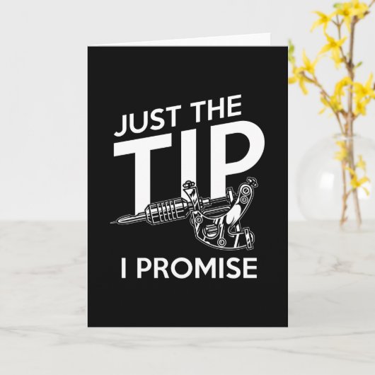 Tattoo Artist Gift Karte (Gelbe Blume)