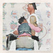 Tattoo Artist Glasuntersetzer (Vorderseite)