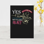 Tattoo Artist Karte (Gelbe Blume)