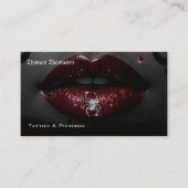 Tattoo artist QR code  Visitenkarte (Vorderseite)