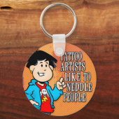 Tattoo Artist Schlüsselanhänger (Vorderseite)