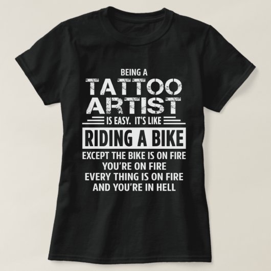 Tattoo Artist T-Shirt (Design vorne)