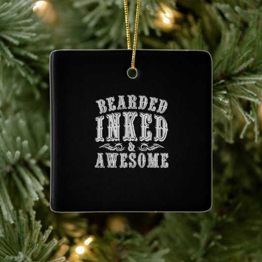 Tattoo Artist Tattooist Geschenk Idee Tattoo Keramikornament (Baum)