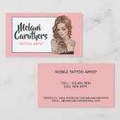 Tattoo Artist Visitenkarte (Vorne/Hinten)