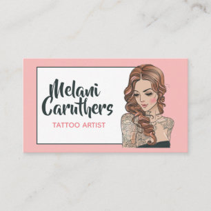 Tattoo Artist Visitenkarte