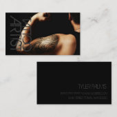 Tattoo Artist, Visitenkarte (Vorne/Hinten)