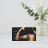 Tattoo Artist, Visitenkarte (Stehend Vorderseite)