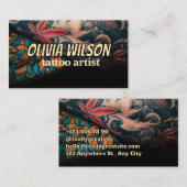 Tattoo Artist Visitenkarte (Vorne/Hinten)