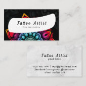 Tattoo Artist Visitenkarte (Vorne/Hinten)