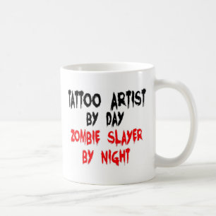 Tattoo Artist Zombie Slayer Kaffeetasse