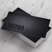 Tattoo Beruflich Black Bold Minimalistisch