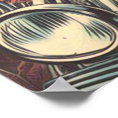 Tattoo Biker Girls Comic Poster (Ecke)