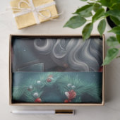 Tattoo Biker Weihnachts-Dekoupage Seidenpapier (Geschenk)