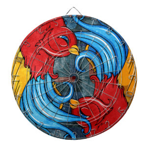 Tattoo Birds Dartscheibe