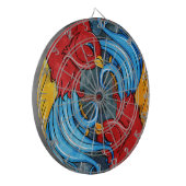 Tattoo Birds Dartscheibe (Vorderseite Links)