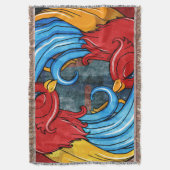 Tattoo Birds Decke (Vorderseite Vertikal)