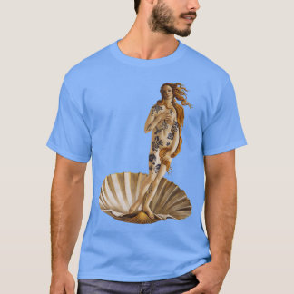 Tattoo Botticellix27s Birth of Venus T-Shirt
