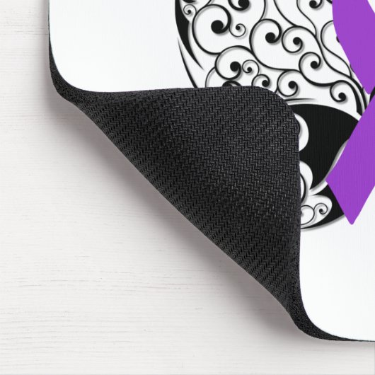 Tattoo Butterfly Awareness - Epilepsy Mousepad (Ecke)