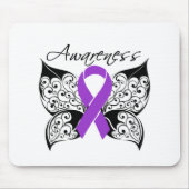Tattoo Butterfly Awareness - Epilepsy Mousepad (Vorne)