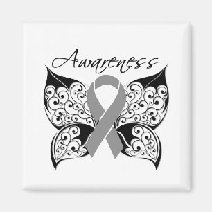 Tattoo Butterfly Awareness - Hirnkrebs Magnet