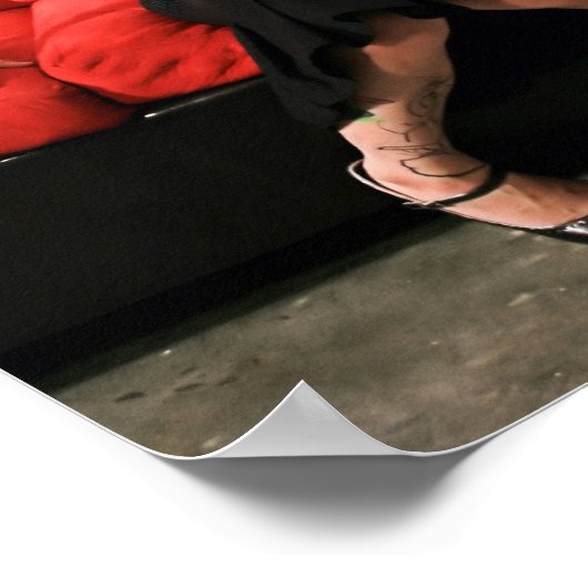 Tattoo Button Up Poster (Ecke)