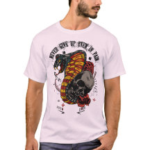 Tattoo Cobra Nevve Give Up Serpent Totenkopf Cr