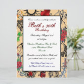 Tattoo Custom Geburtstagsparty Einladungen (Stehend Vorderseite)