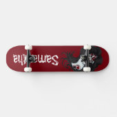 Tattoo Day of the Dead Sugar Skull Comp Skateboard (Horizontal)