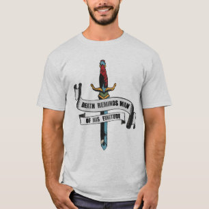 Tattoo Dolch Dolch Tomorrow may never c T-Shirt