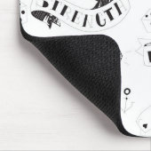 Tattoo-Flash-Hope-Aufkleber Mousepad (Ecke)