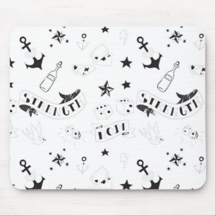 Tattoo-Flash-Hope-Aufkleber Mousepad