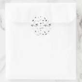 Tattoo-Flash-Hope-Aufkleber Runder Aufkleber (Tasche)