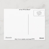 Tattoo Flash Postcard Postkarte (Rückseite)