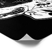 Tattoo French Bulldog Tank Poster (Ecke)