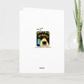 Tattoo Fun Einen Namen oder Alter Geburtstagsgrüße Karte (Rückseite)