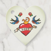 Tattoo-Gastgeschenke Hochzeiten Danke Geschenkanhänger (Vorderseite)