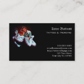 Tattoo-Geschenkgutschein Visitenkarte (Vorderseite)