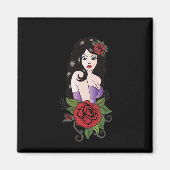 Tattoo Girl Magnet (Vorne)