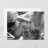 TATTOO GIRLS POSTKARTE (Vorne/Hinten)