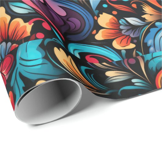 Tattoo Hört digitales Thema 1 Geschenkpapier (Rolleneckpunkt)