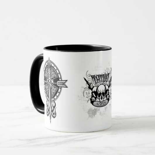"Tattoo Ink" Tasse (Vorderseite Links)
