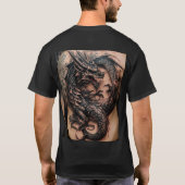 Tattoo Inspiriert DragonT-Shirts für Rebels&Dreame T-Shirt (Rückseite)